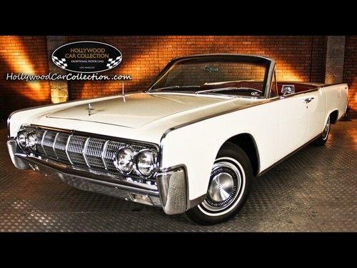 1964 lincoln continental automatic 2-door convertible