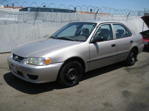 2001 toyota corolla ce sedan 4-door 1.8l, no reserve