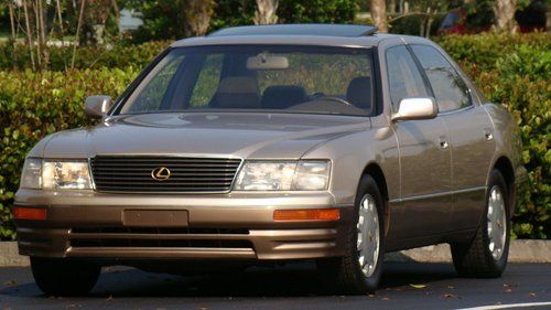 1996 lexus ls400 premium luxury sedan one fl owner like new must see no reserve
