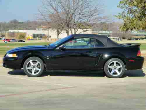 1999 Ford Mustang SVT Cobra Convertible 2-Door 4.6L, image 2