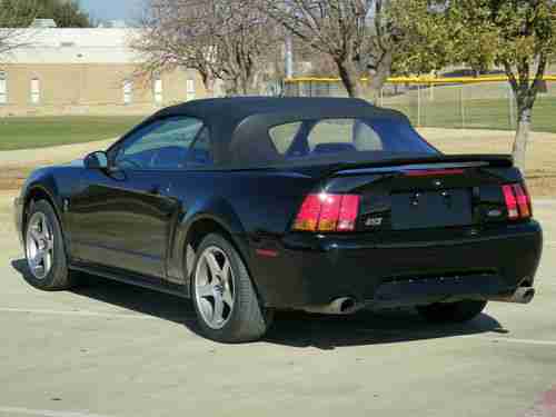 1999 Ford Mustang SVT Cobra Convertible 2-Door 4.6L, image 3
