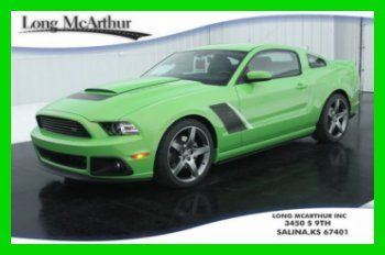 2013 5.0 v8 roush stage 3 rs3 supercharged roush charged 20" wheels msrp $53,220