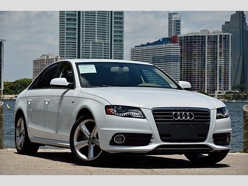 2012 audi a4 2.0t quattro premium plus automatic 4-door sedan