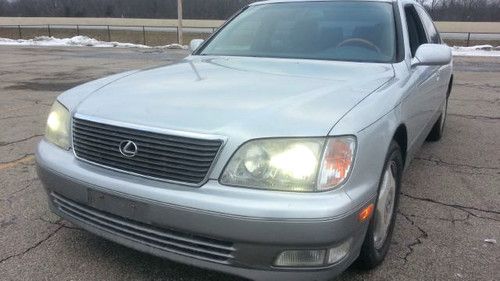 No reserve 1998 lexus ls400 base sedan 4-door 4.0l 96 97 98 99 00 01