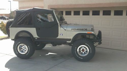 1985 jeep cj7 renegade sport utility 2-door 4.2l 4x4 lifted