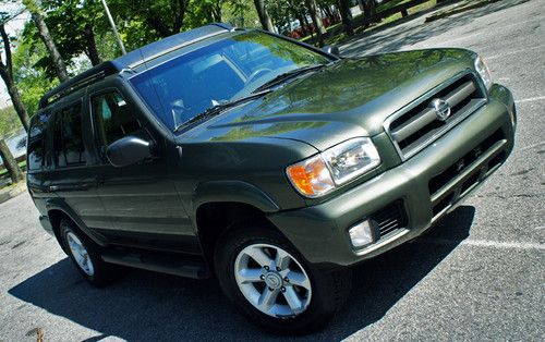 2004 nissan pathfinder se sport utility loaded truck sunroof leather clean 4x4