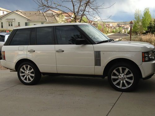 2008 land rover range rover supercharged sport utility 4-door 4.2l