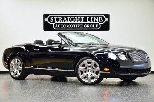 2008 bentley continental gtc mulliner black