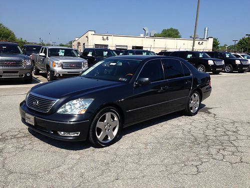 2005 lexus 430 sedan leather loaded navigation low miles super clean must see