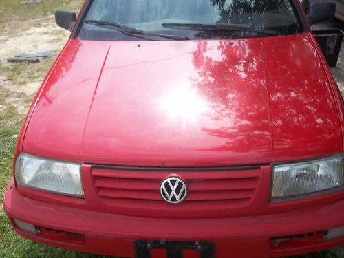 1998 volkswagen jetta gl sedan 4-door 2.0l red nice *look*