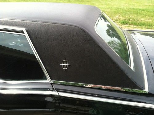 1967 Lincoln Continental Triple Black  Suicide doors, image 3