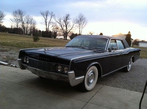 1967 Lincoln Continental Triple Black  Suicide doors, image 16
