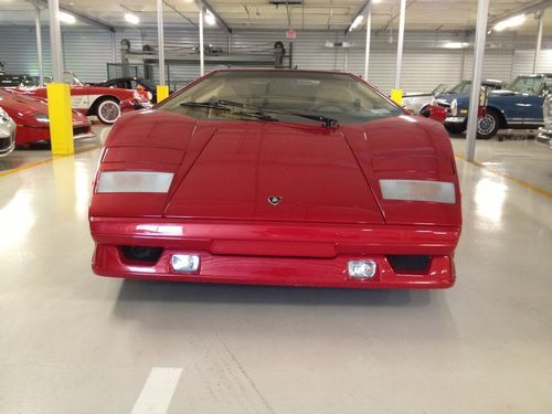 1989 lamborghini countach 25th anniversary coupe 2-door 5.2l