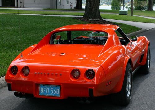 Low mileage beauty - 1975 chevrolet corvette ttop - 64k orig  miles