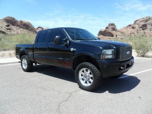 2005 ford f-250 sd crew cab 4x4 harley davidson edition powerstroke diesel