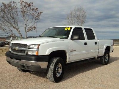 2004 chevy 2500hd 4x4 duramax diesel, allison transmission, sle package