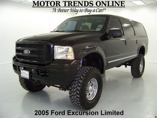 4x4 limited diesel lifted fox racing dvd chrome wheels 2005 ford excursion 49k