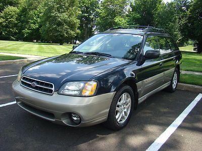 2001 subaru legacy outback 5 speed manual all wheel drive like new no reserve !