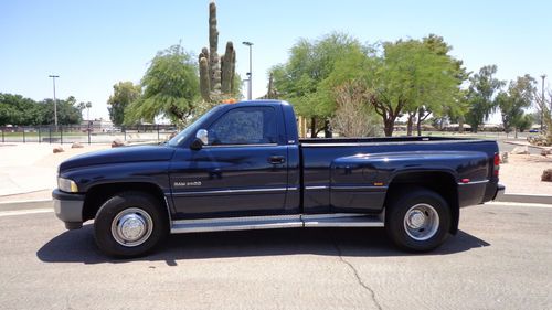 1995 dodge ram 3500 5.9l cummins turbo diesel dual rear wheel tow 5spd manual nr