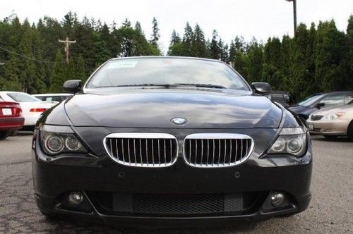 2005 bmw 6 series hard top coupe new tires clean low pr