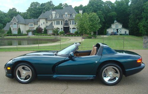 1995 dodge viper-california car-only 10,033 pampered miles