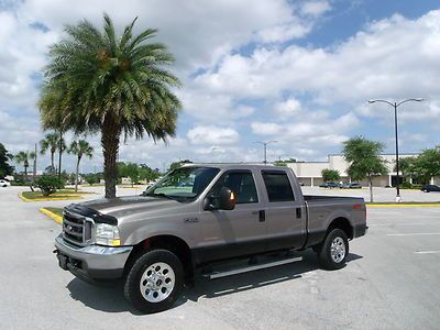 Ford f250 crew cab lariat 4x4 fx4 offroad 6.0 powerstroke turbo diesel florida