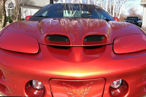 2001 ws6 ram air trans am 6spd hurst sunset metallic orange 19,500 miles