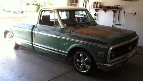 72 chevy c-10 deluxe - cool daily driver! - big pictures &amp; video! - low reserve!