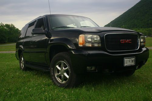 2000 gmc yukon denali 4x4 with 168k original miles