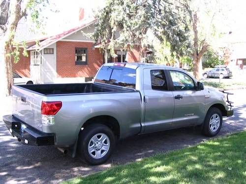 2012 silver toyota tundra double cab 4x4 5.7liter v8 i-force dohc 32valve