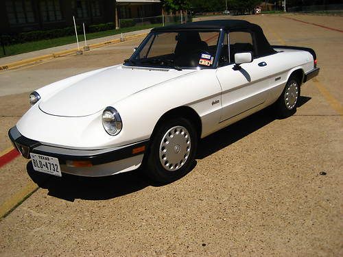 1989 alfa romeo graduate only 51k looks like 20k miles