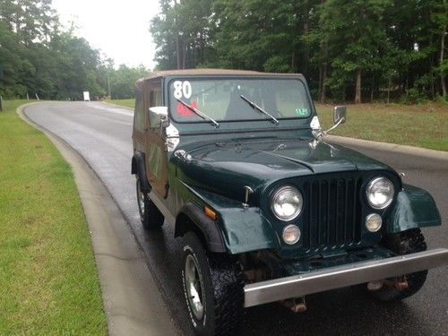 1980 jeep cj7 laredo sport utility 2-door 4.2l rare 6cyl 4wd great condition!