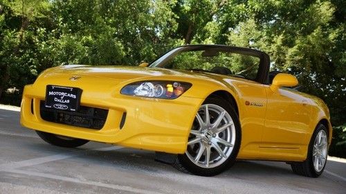 2005 honda s2000 power top push start keyless entry leather