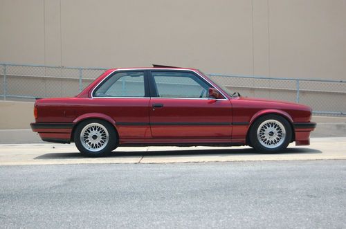 Very clean 1991 bmw 325i e30 oem+ m30b35 swap 335i calypsorot metallic