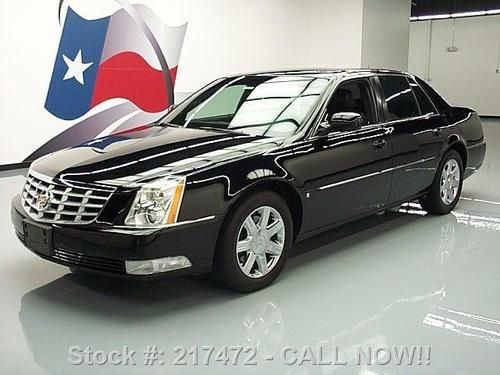 2006 cadillac dts luxury climate seats sunroof nav 32k texas direct auto