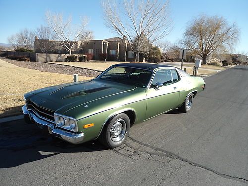 1973 plymouth road runner (clone) - satellite tribute restored