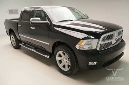 2012 laramie limited crew 4x4 navigation sunroof leather heated rear dvd v8 hemi