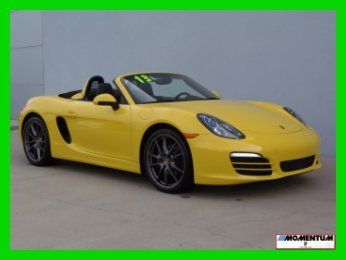 2013 porsche boxster convertible 7k mi. manual, nav, bose, ventilated seats, xm