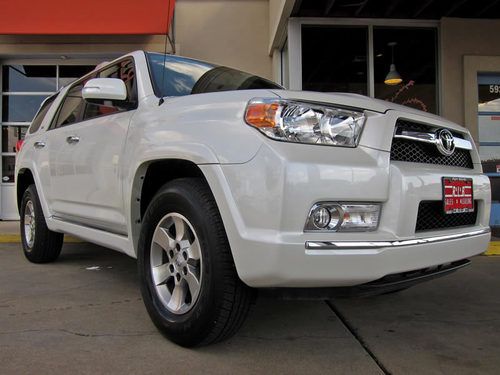 2013 toyota 4runner, 1-owner, 8k miles, navigation, leather, third row, more!