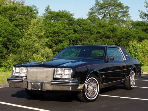 1985 buick riviera coupe black nice rare l@@k nr!!!!