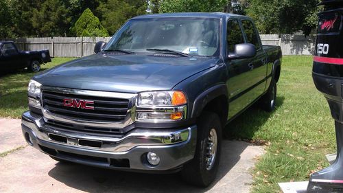 2006 chevrolet gmc 2500 hd lt crew cab pickup 4-door 6.6l lbz