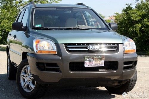 2008 kia sportage lx 4wd automatic v6 2.7l alloy wheels roof rack clean carfax