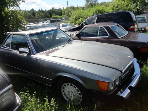 1989 sl 560 convertible mercedes / mechanic special