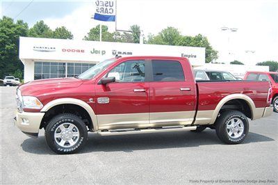 Save at empire dodge on this all-new crew cab longhorn cummins auto sunroof 4x4