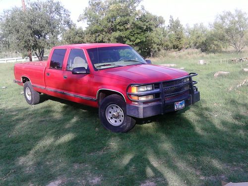 1998 chevrolet silverado 1 ton crew cab