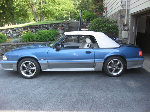 1988 mustang gt 5.0 convertible nr