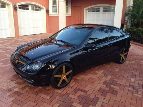 2003 mercedes benz c230 sports coupe - supercharged rims fast fun &amp; reliable
