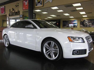 2009 audi s5 quattro white manual navigation sun roof