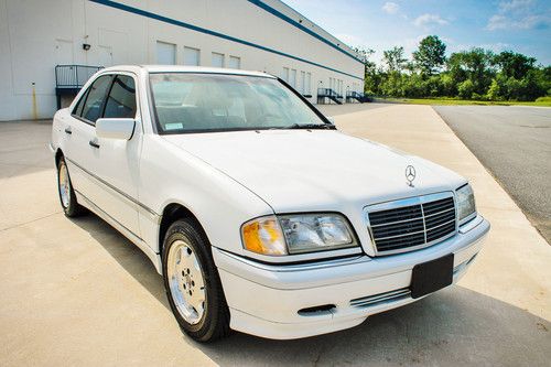 No reserve 1 owner 86k original miles excellent service 97 98 00 c320 c300 c280