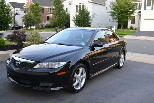 2004 mazda 6 s 4-door sedan, low miles, v6 5-speed manual, sport/luxury package